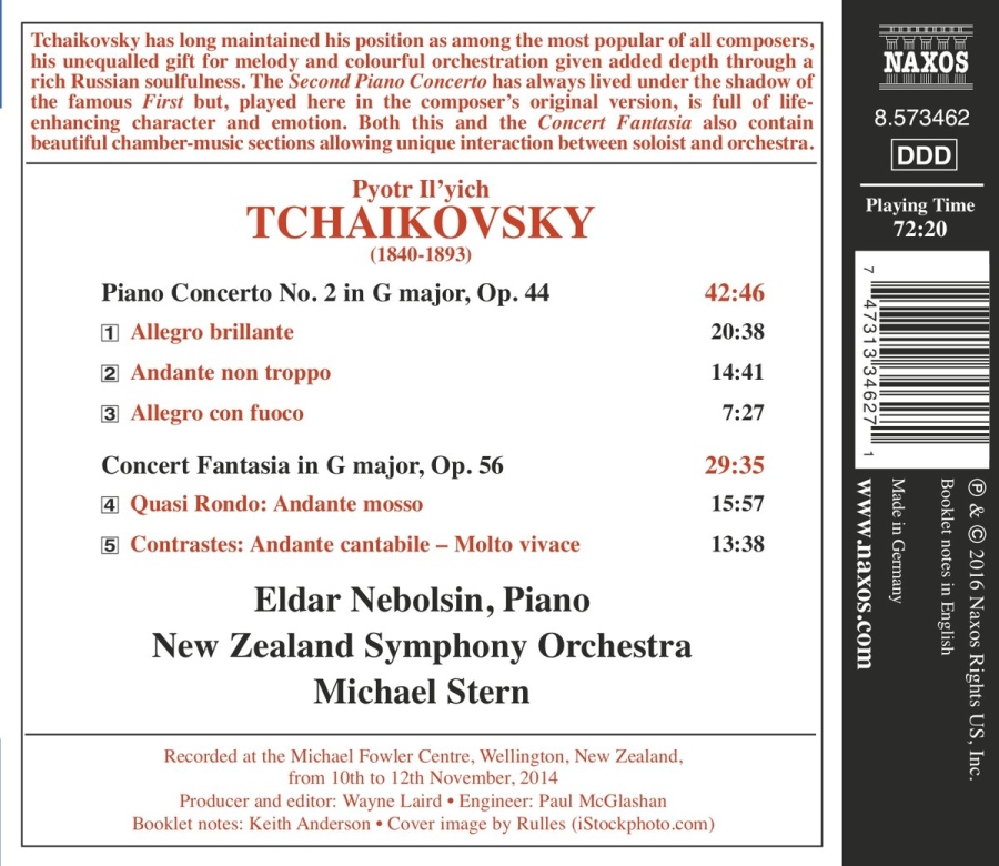 Tchaikovsky: Piano Concerto No. 2 Concert Fantasia - slide-1