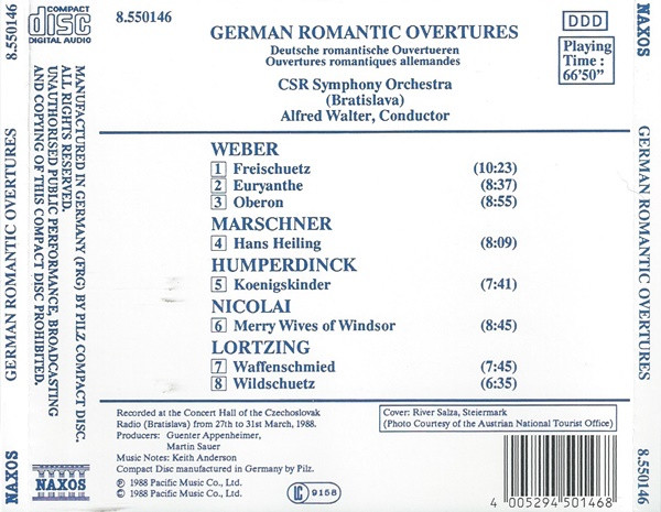 German Romantic Overtures - slide-1