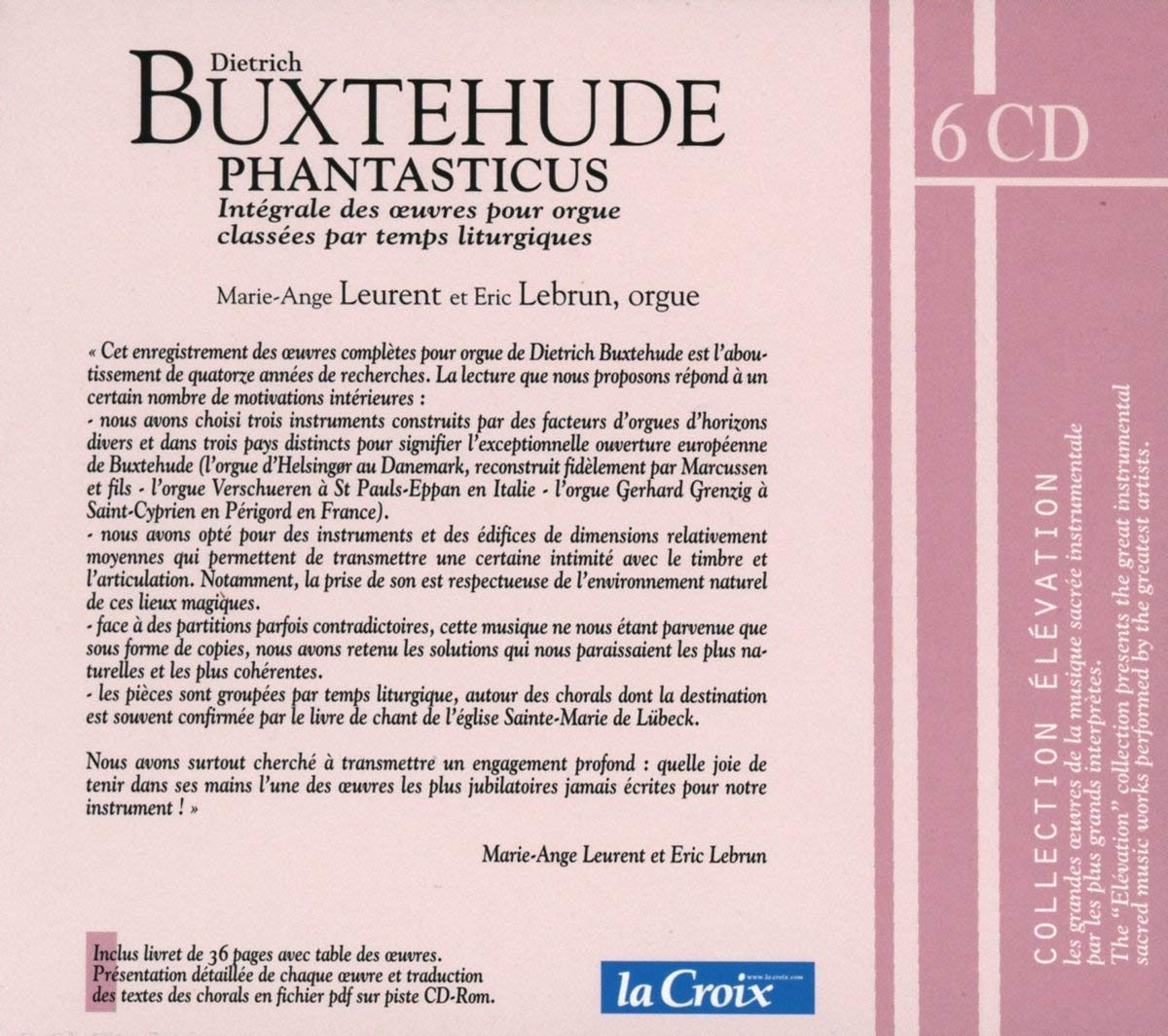 Buxtehude: Phantasticus, Complete Organ Works - slide-1
