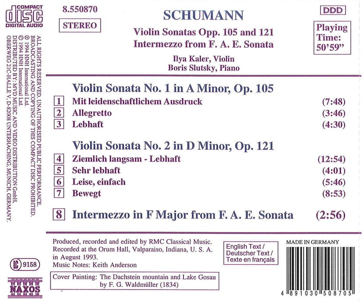 SCHUMANN: Piano Sonata op.105 - slide-1