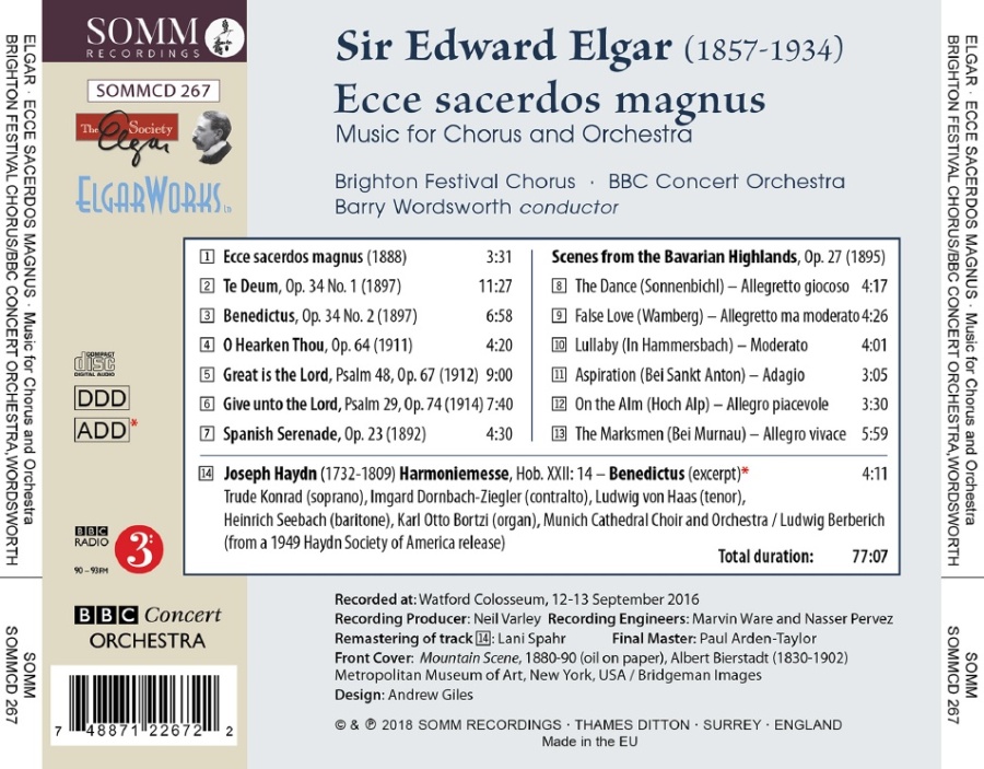Elgar: Music for Chorus & Orchestra - slide-1
