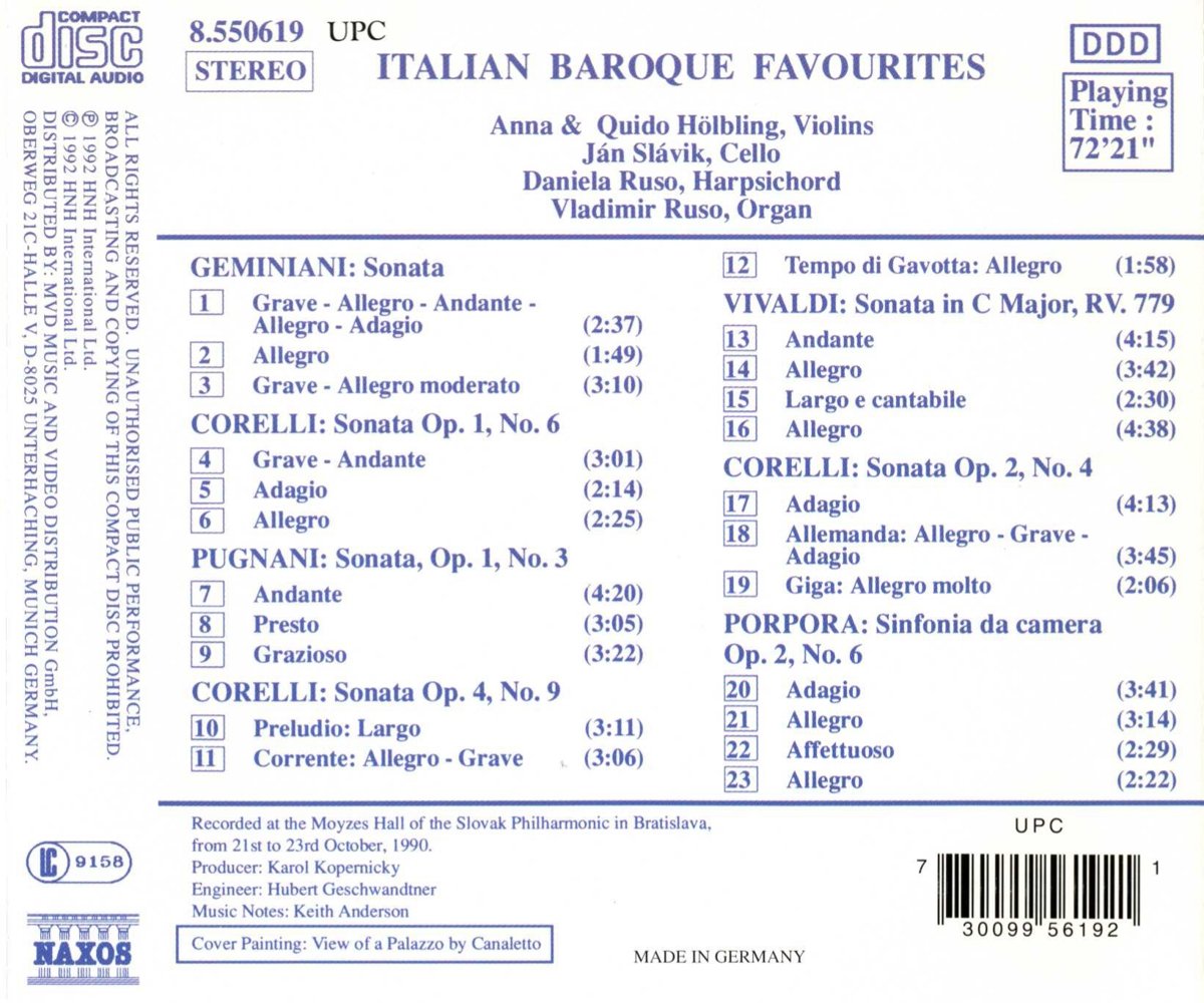 Italian Baroque Favourites - slide-1