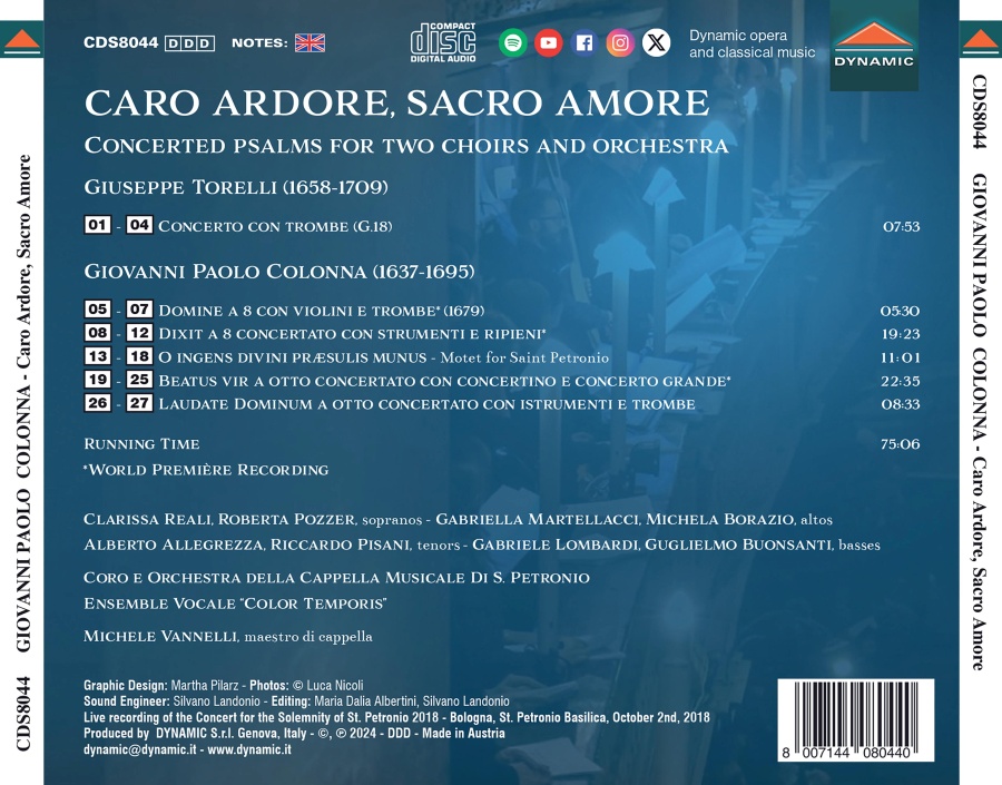 Colonna: Caro Ardore, Sacro Amore - slide-1