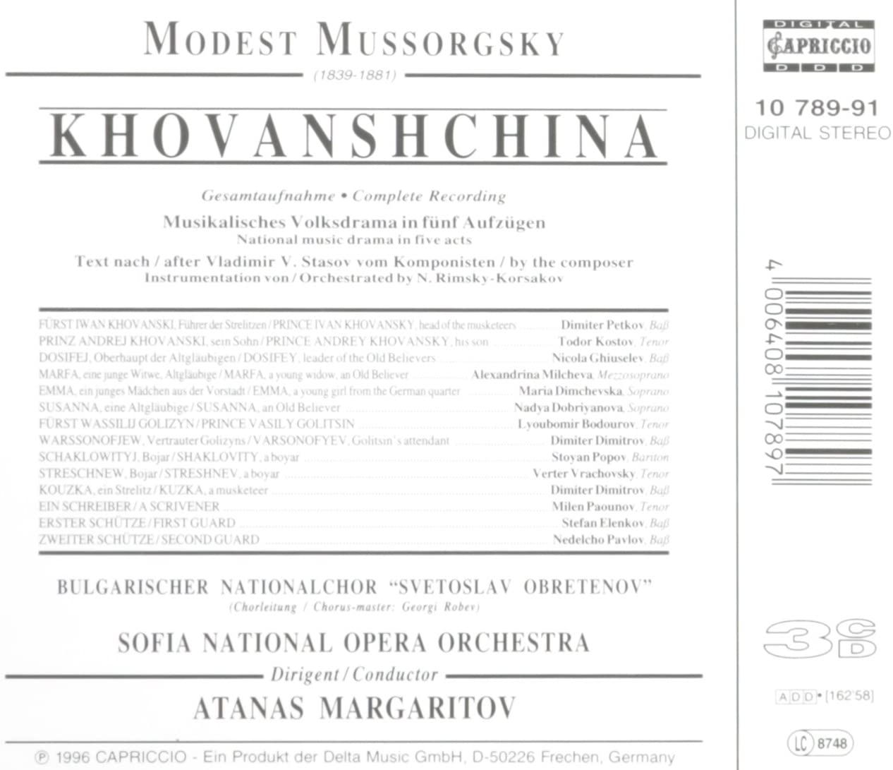 Mussorgsky: Khovanshchina - slide-1