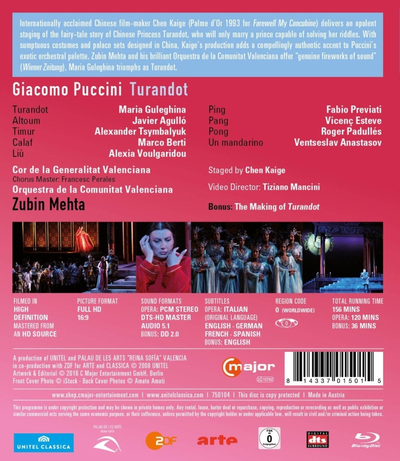 Puccini: Turandot / Zubin Mehta  - slide-1
