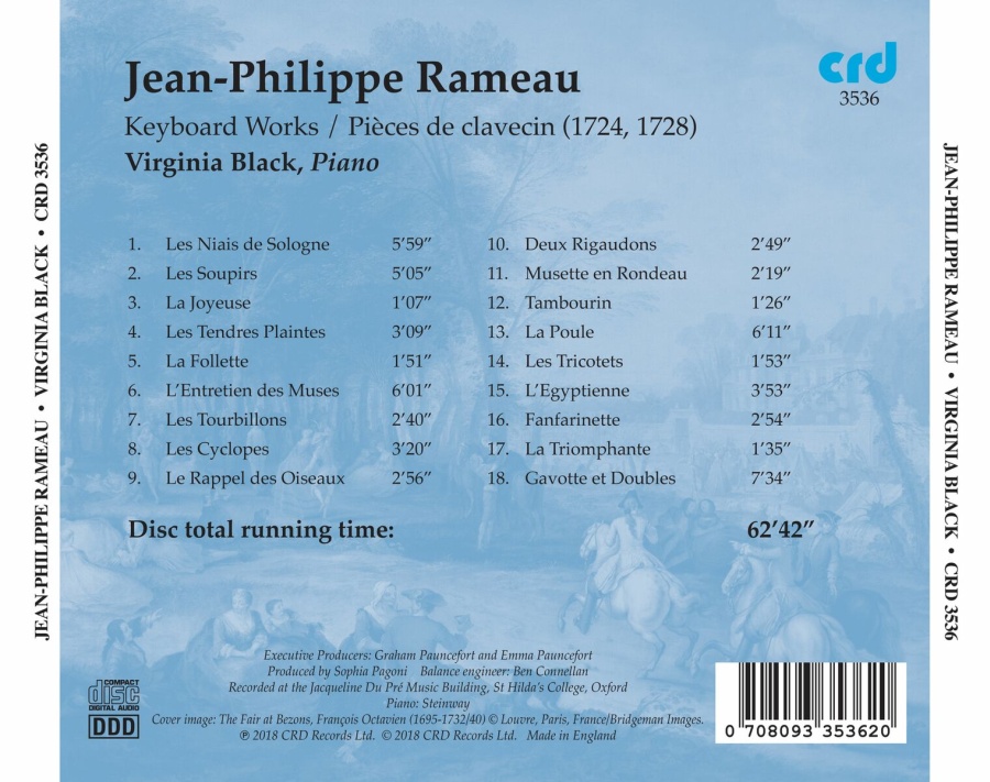 Rameau: Keyboard Works / Pieces de clavecin - slide-1