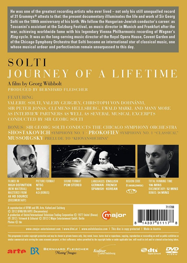 Solti Georg - Journey of a lifetime - Sir Georg Solti film dokumentalny i koncert - slide-1