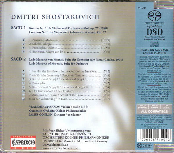 SHOSTAKOVICH: Violin concerto no. 1 - slide-1