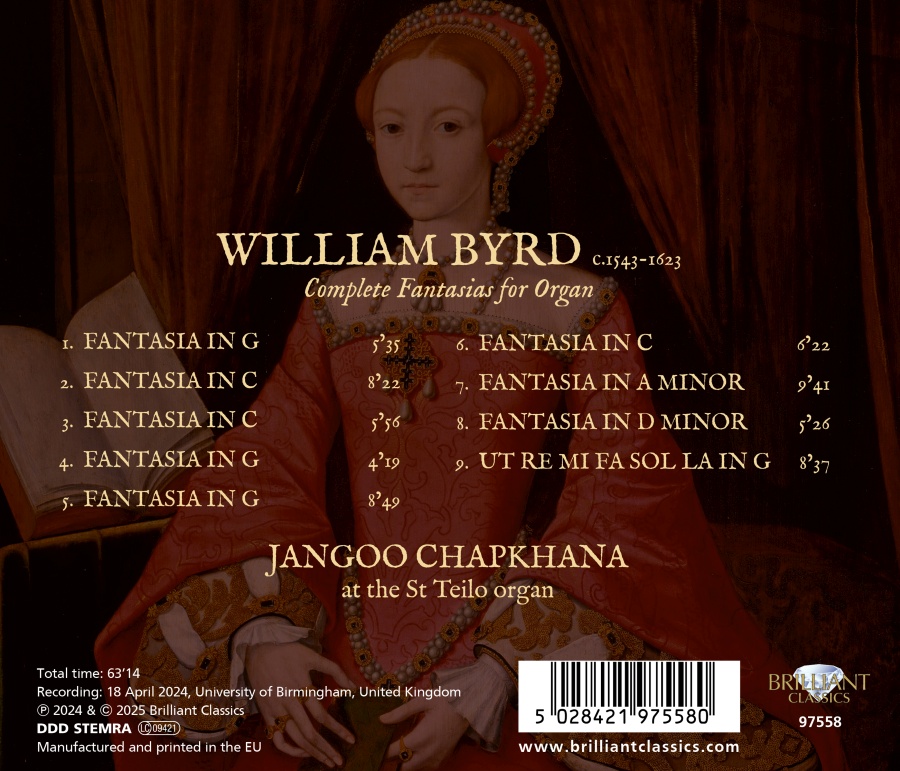 Byrd: Complete Fantasias for Organ - slide-1