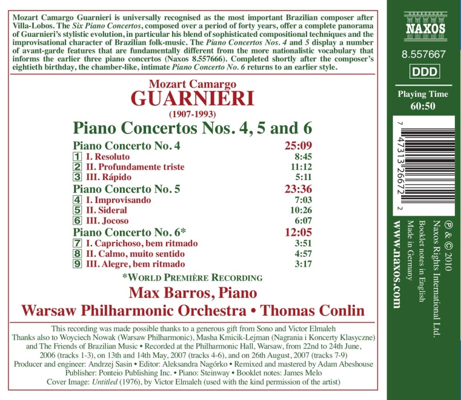 Guarnieri: Piano Concertos Nos. 4, 5 & 6 - slide-1