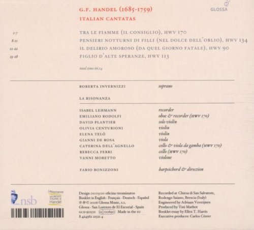 Handel: Le Cantate per il Cardinal Pamphili I - slide-1