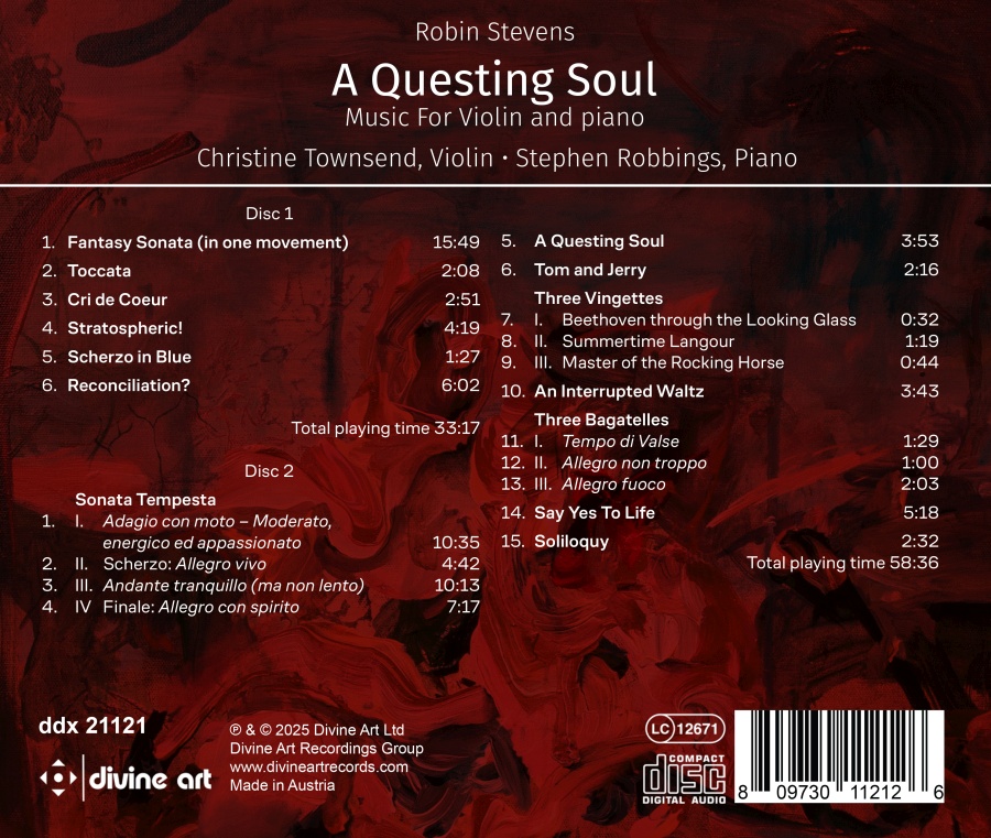 Stevens: A Questing Soul - slide-1