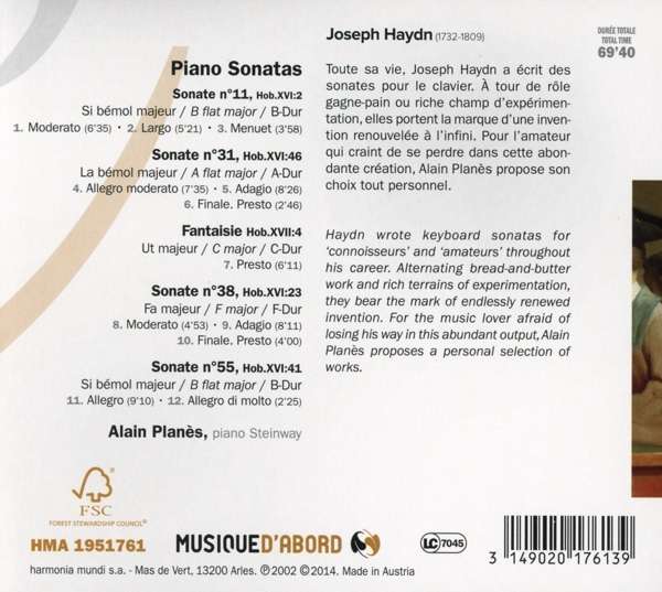 Haydn: Piano Sonatas - slide-1