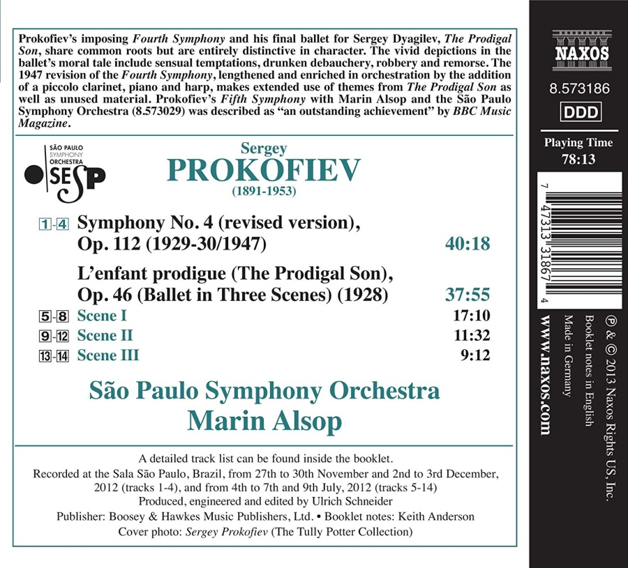 Prokofiev: Symphony No. 4, The Prodigal Son - slide-1