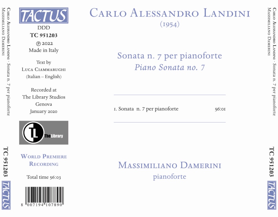 Landini: Piano Sonata No. 7 - slide-1