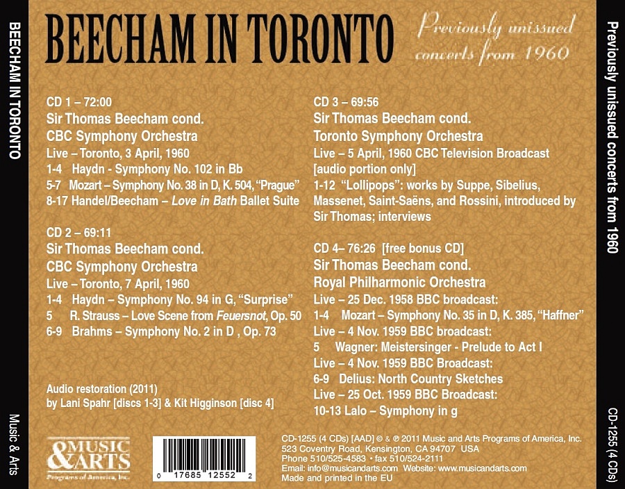 Beecham in Toronto - slide-1