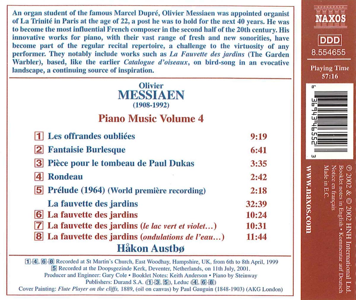 MESSIAEN: Piano Music - slide-1