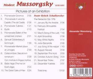 Mussorgsky: Pictures at an Exhibition; Tchaikovsky: The Seasons - slide-1