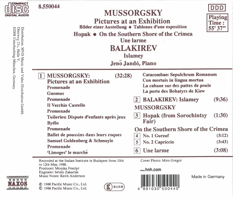Mussorgsky; Pictures  at Exhibition - slide-1