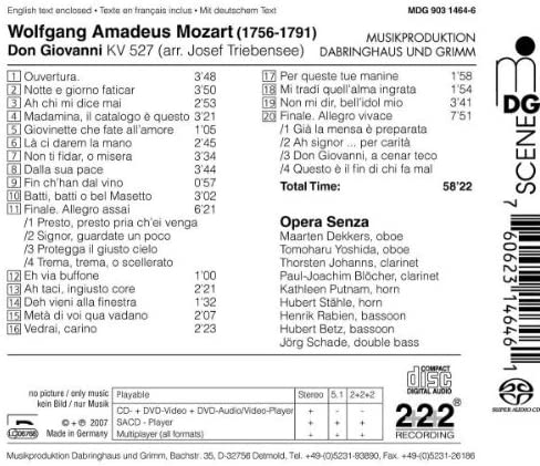 Mozart: Don Giovanni for Wind Ensemble - (Arranged Triebensee) - slide-1