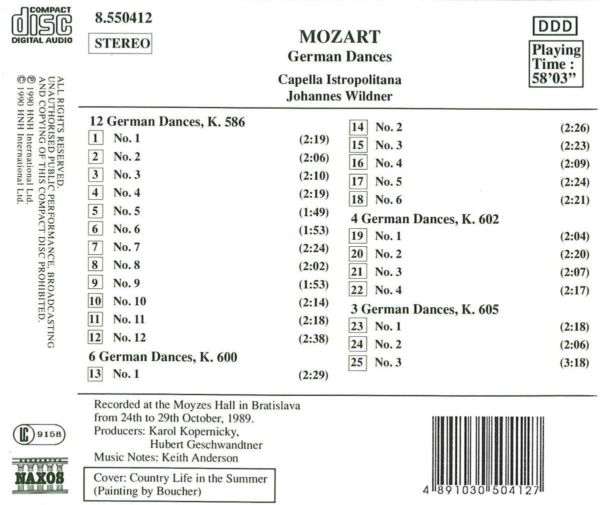 Mozart: German Dances - slide-1