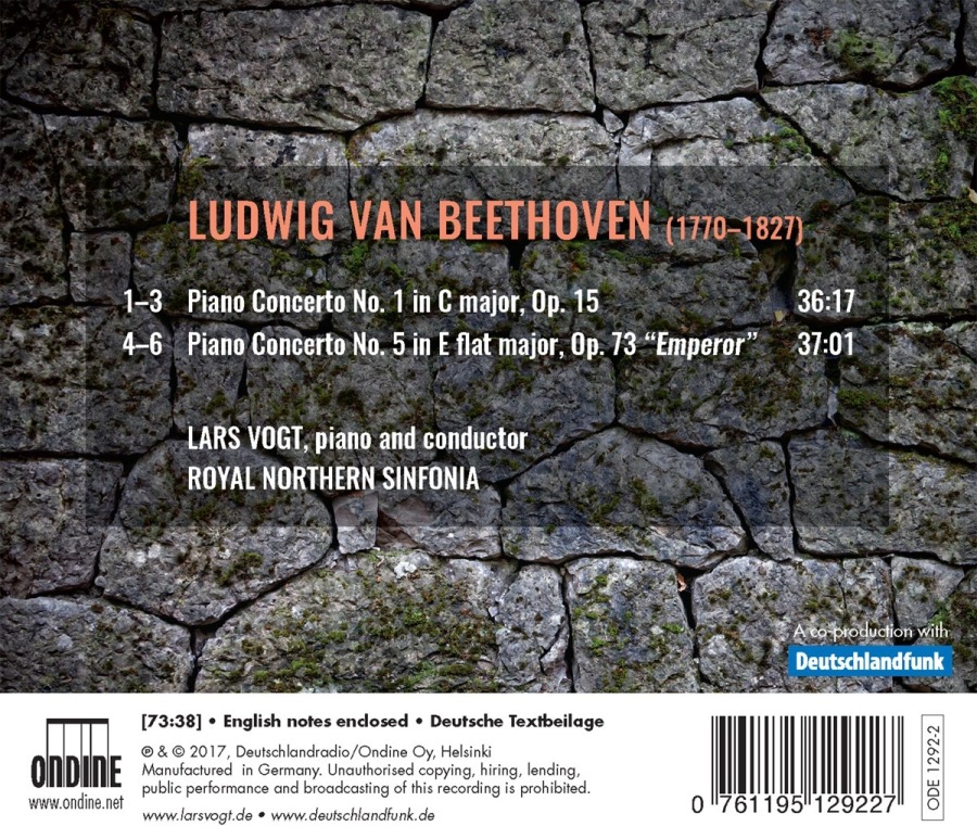 Beethoven: Piano Concertos Nos. 1 & 5 - slide-1