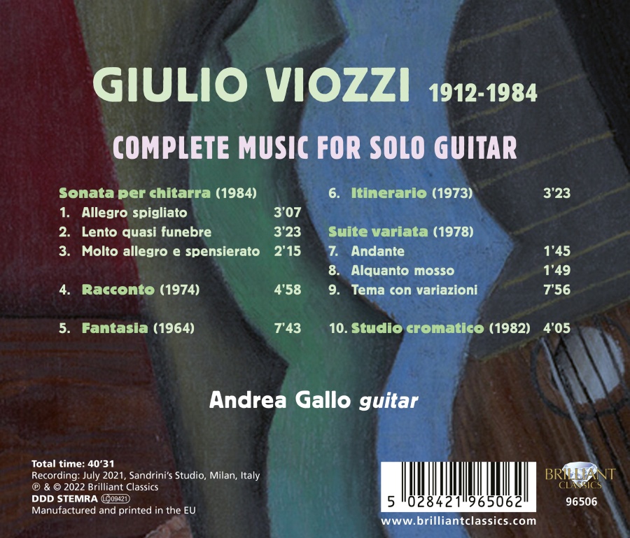 Viozzi: Complete Music for Solo Guitar - slide-1