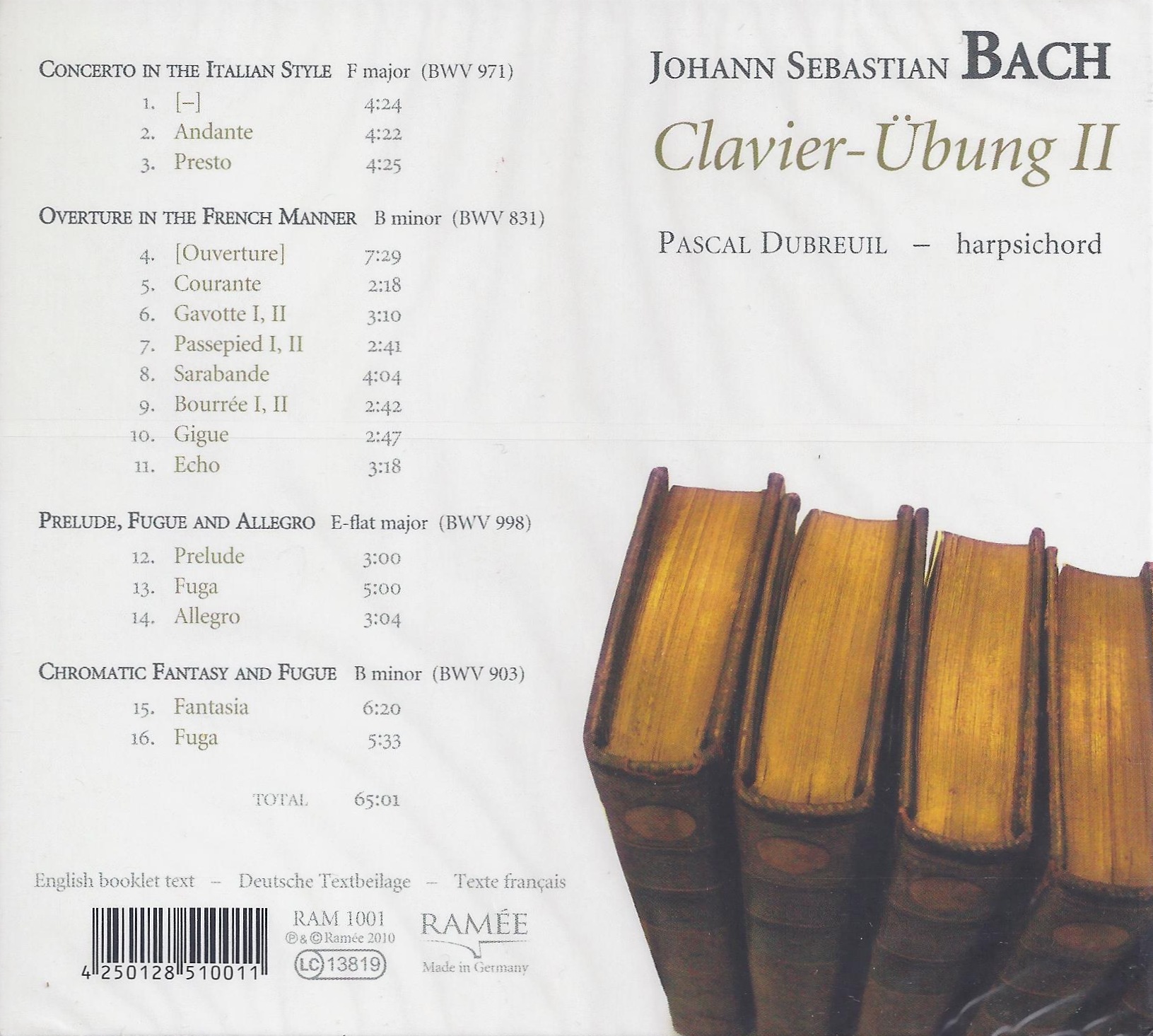 Bach: Klavierubung II, Concerto Italien - slide-2