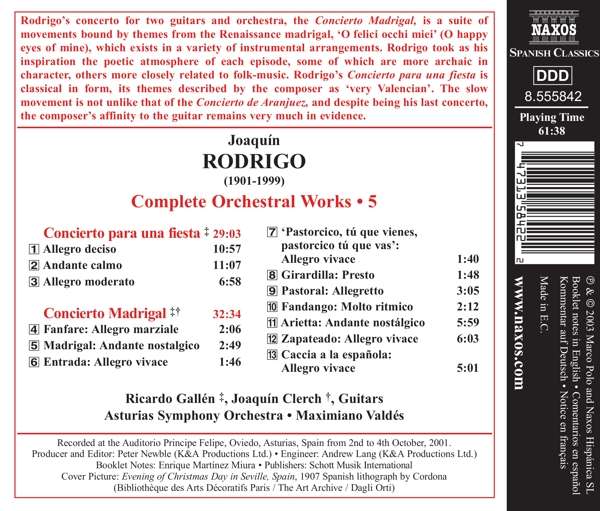 RODRIGO: Complete Orchestral Works vol. - slide-1