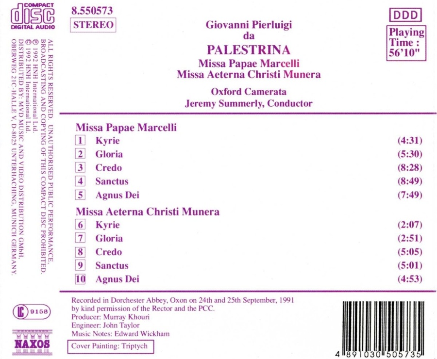 Palestrina: Missa Papae Marcelli - slide-1