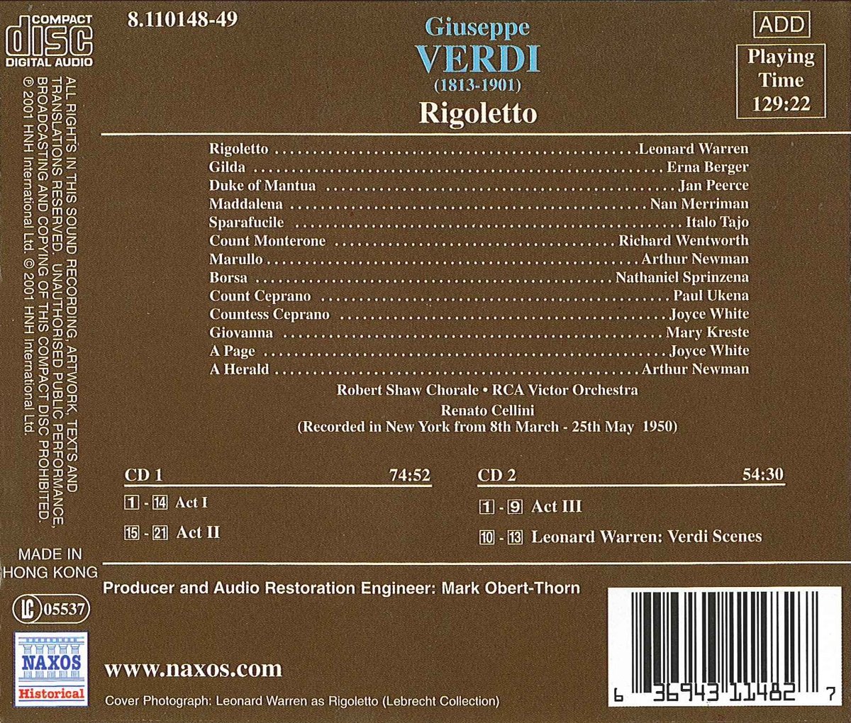 VERDI: Rigoletto - slide-1