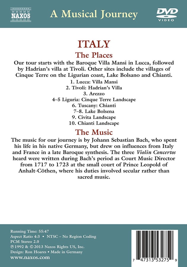 Musical Journey - Italy: Lucca, Tivoli, Tuscany - slide-1