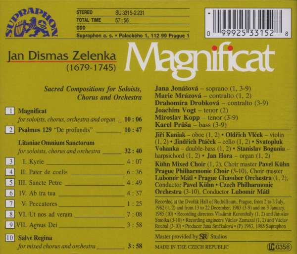 Zelenka: Magnificat  - slide-1