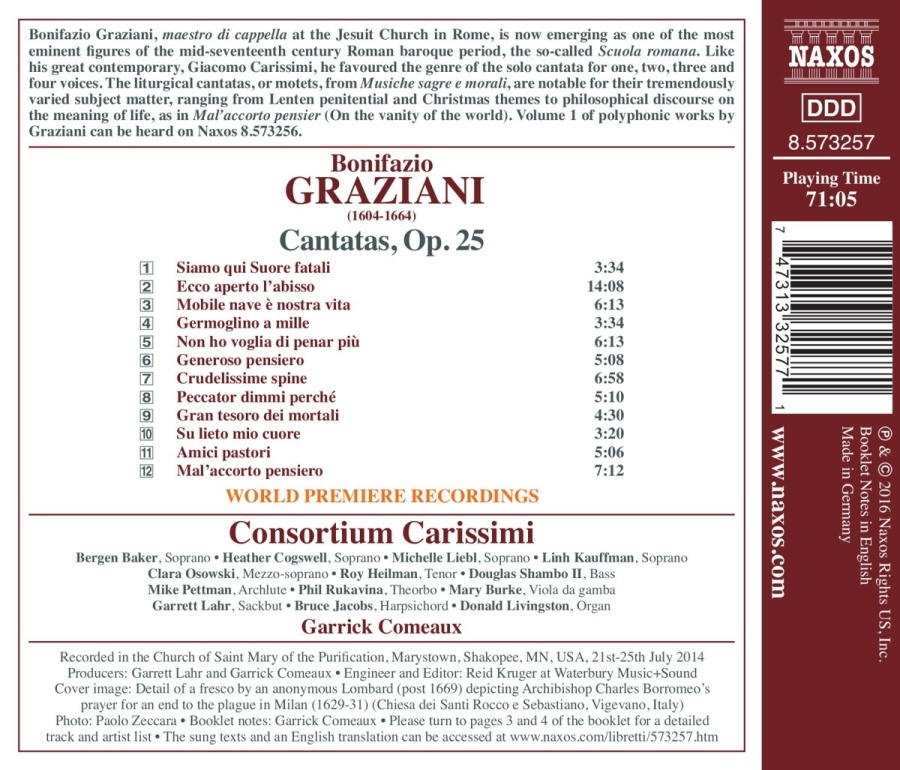 Graziani: Cantatas op. 25 - slide-1