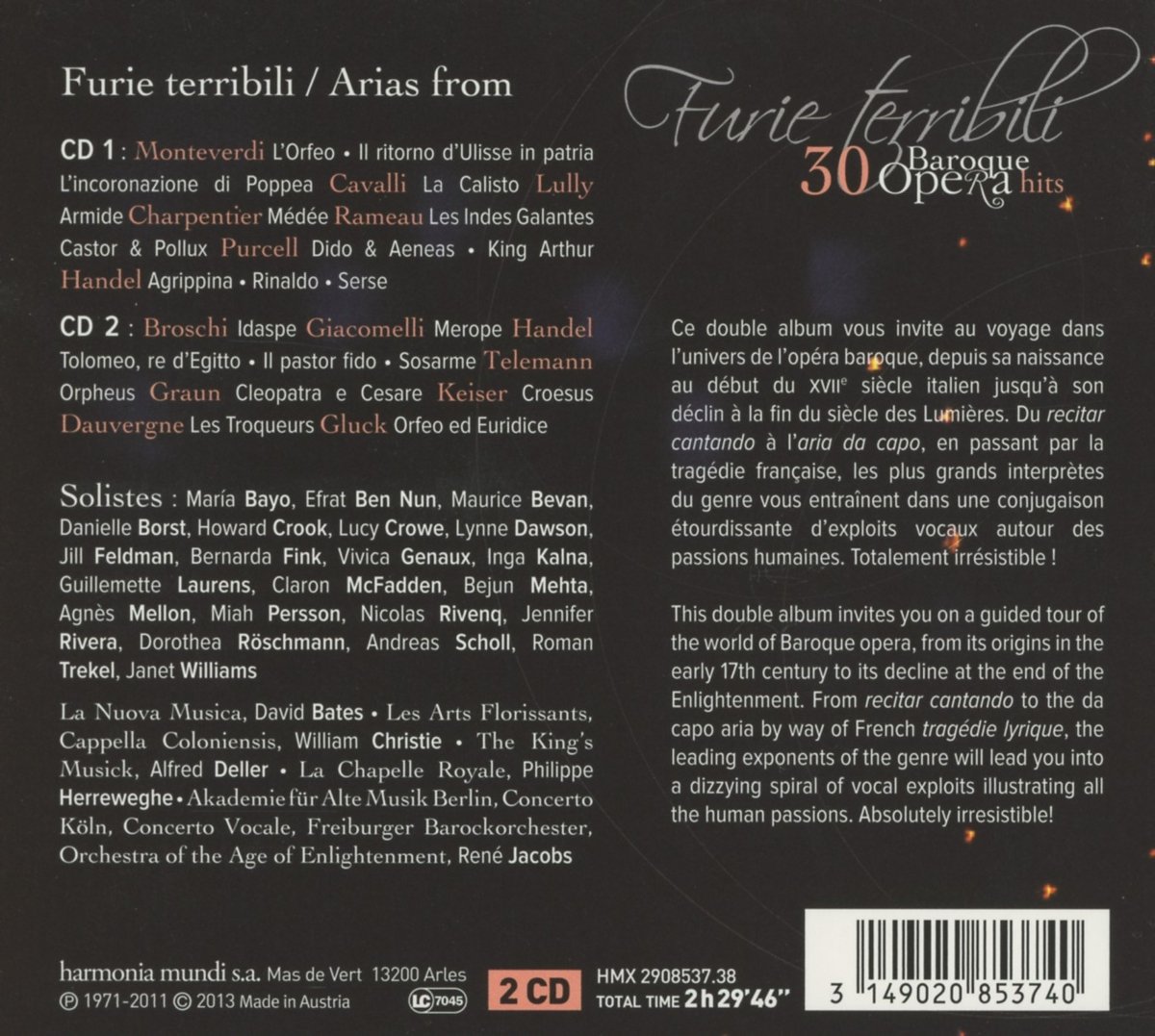 Furie Terribili - 30 Baroque Opera hits - slide-1