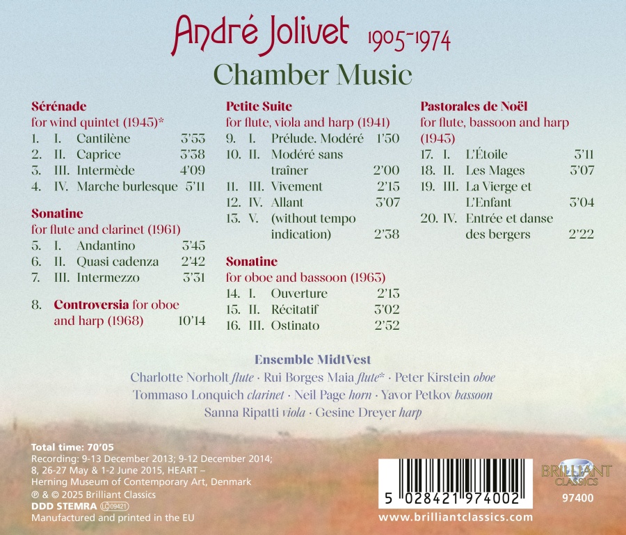 Jolivet: Chamber Music - slide-1