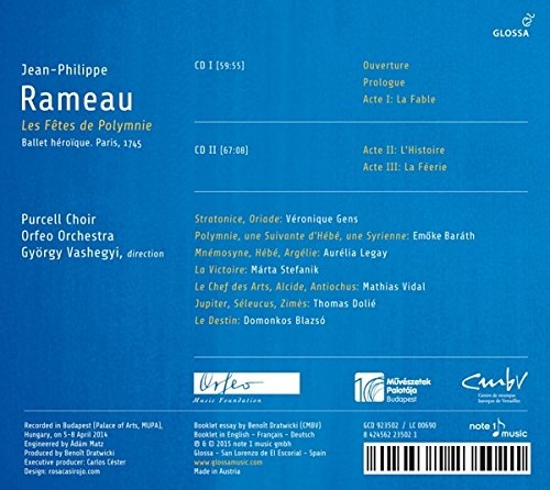 Rameau: Les F?tes de Polymnie - slide-1