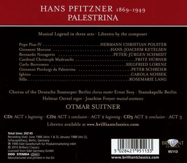 Brilliant Opera Collection - Pfitzner: Palestrina - slide-1