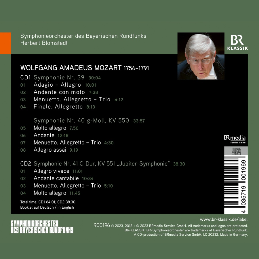 Mozart: Symphonies Nos. 39, 40 & 41 - slide-1