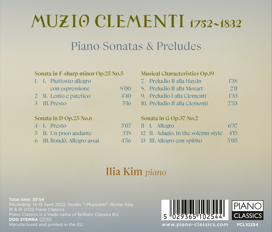 Clementi: Piano Sonatas & Preludes - slide-1