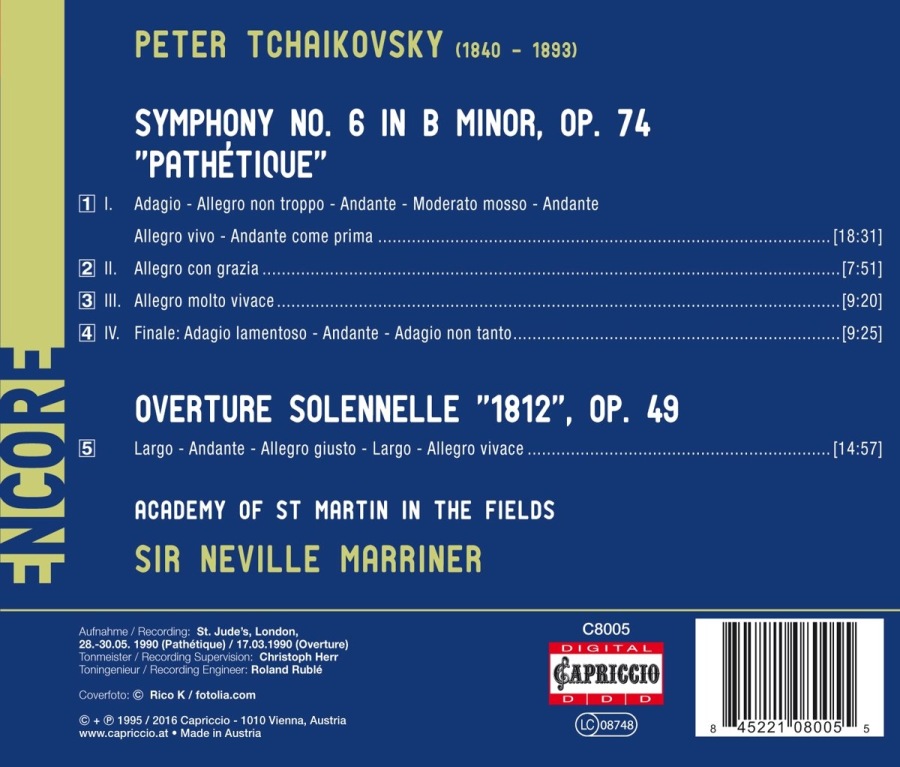 Tchaikovsky: Symphony No. 6 Overture “1812“ - slide-1