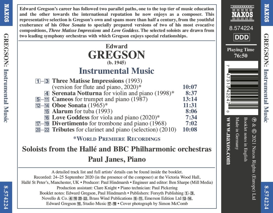 Gregson: Instrumental Music - slide-1