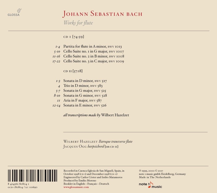 Bach: Works for flute - slide-1