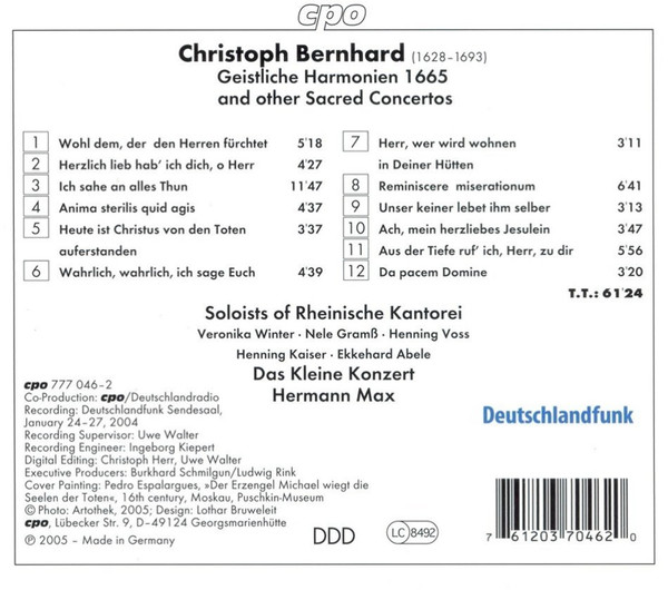 BERNHARD: Geistliche harmonien - slide-1