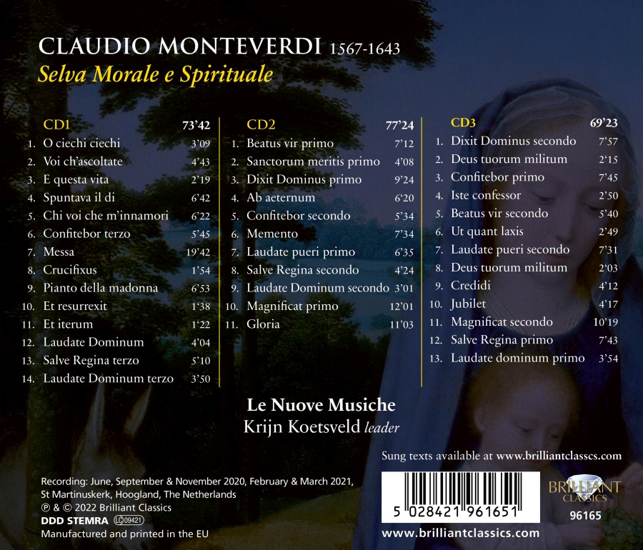 Monteverdi: Selva Morale e Spirituale - slide-1