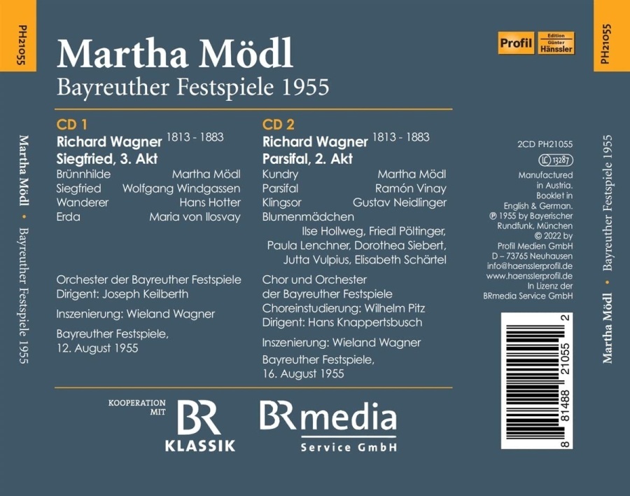 Martha Mödl - Bayreuther Festspiele 1955 - slide-1