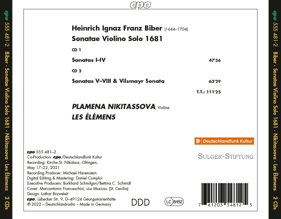 Biber: Sonatae Violino Solo 1681 - slide-1