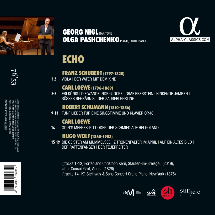 Echo - Schubert, Loewe, Schumann & Wolf - slide-1