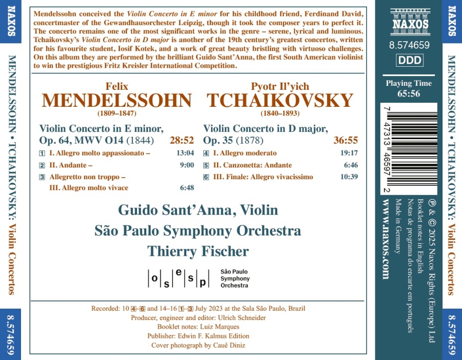 Mendelssohn & Tchaikovsky: Violin Concertos - slide-1