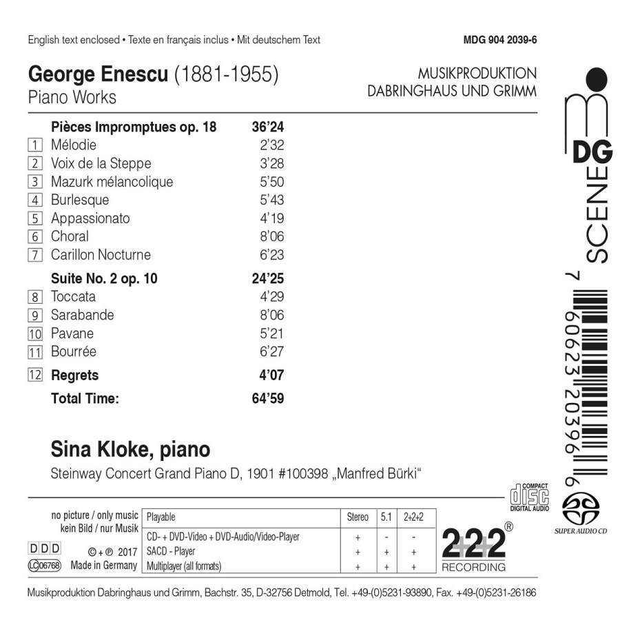 Enescu: Piano Works - slide-1